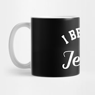 Christian Quote Saying: I Belong to Jesus Mug